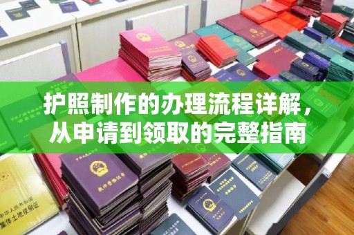 马龙护照制作的办理流程详解，从申请到领取的完整指南